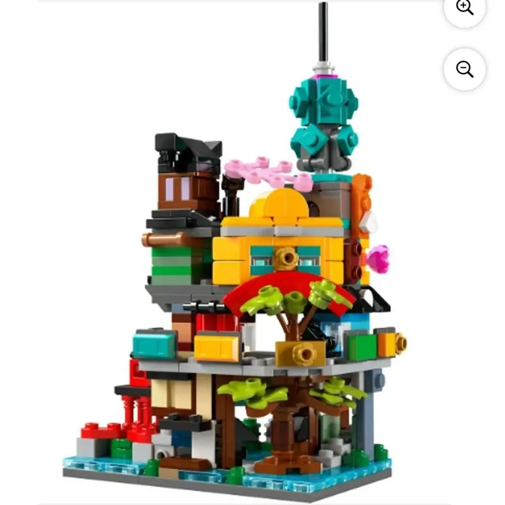 Lego Micro Ninjago City Gardens Building Set 40705 Kids Toy. NEW.